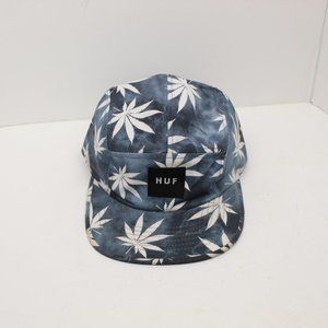 Huf Custom made Headwear Cap with Cannabis Leaves Design